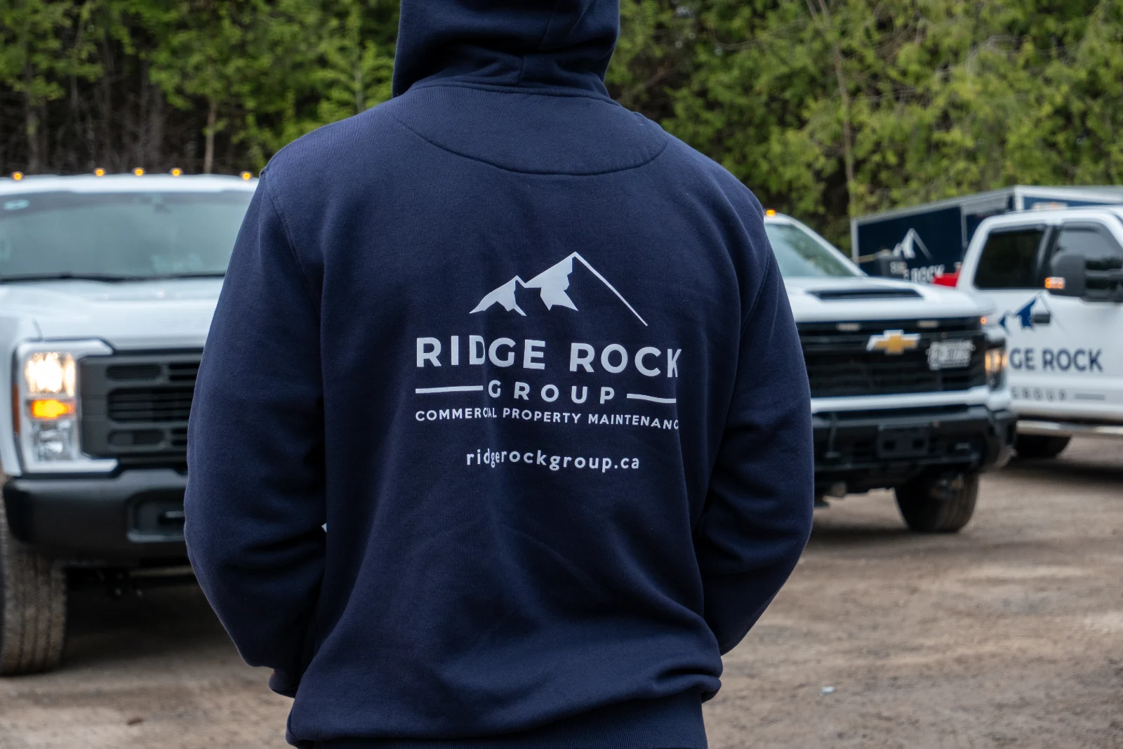 Ridge Rock Group branded team apparel